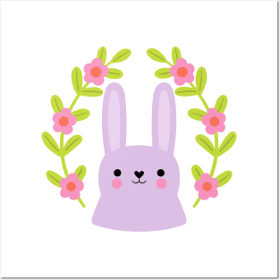 Cute Little Bunny Posters and Art